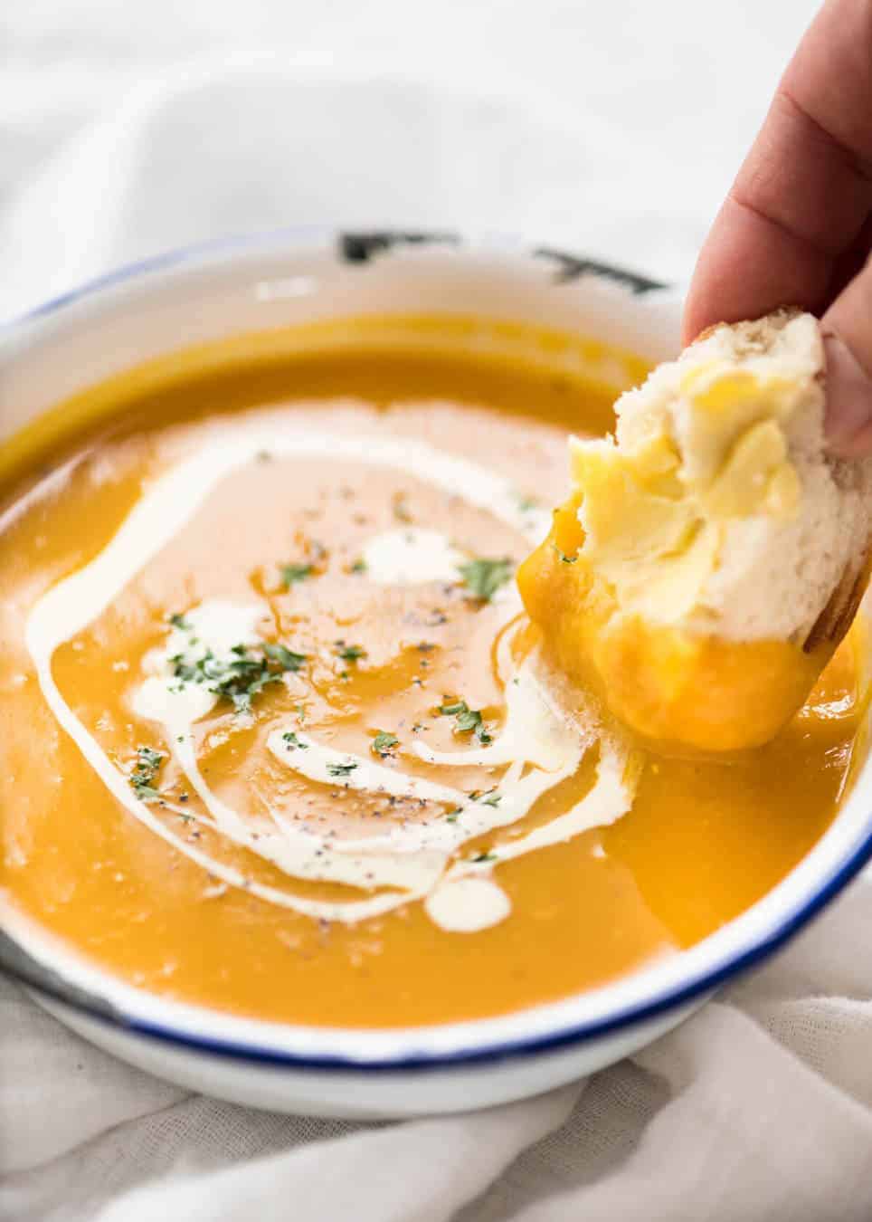 quick pumpkin soup recipe