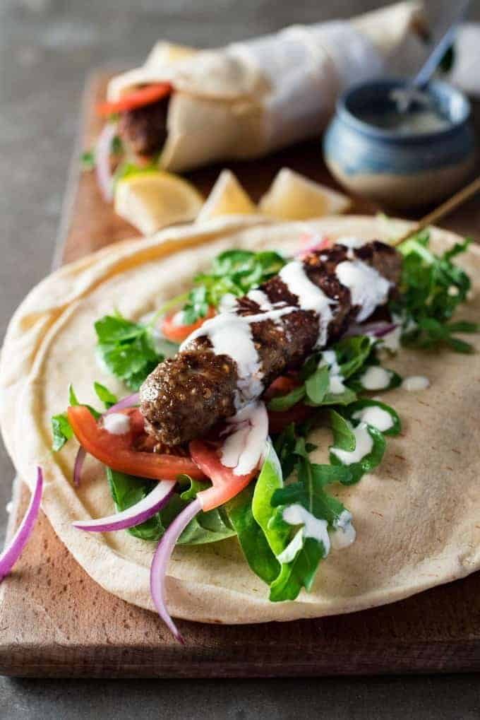 Turkish Lamb Kebab Koftas | RecipeTin Eats