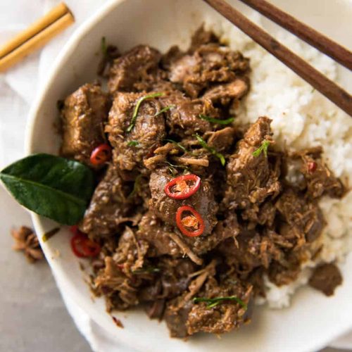 Malaysian Rendang Ground Beef