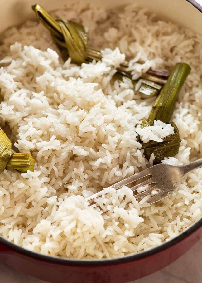 Coconut Rice (fluffy, not gluey!) - RecipeTin Eats