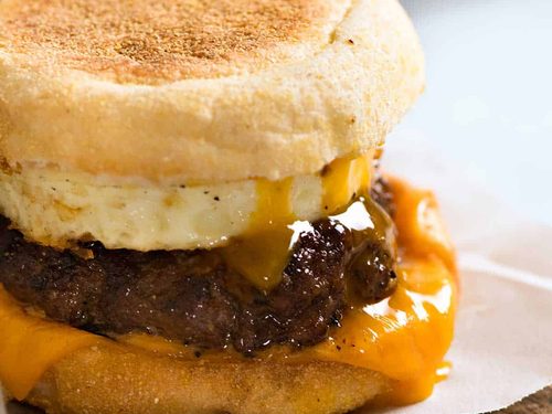 Homemade Sausage and Egg McMuffin