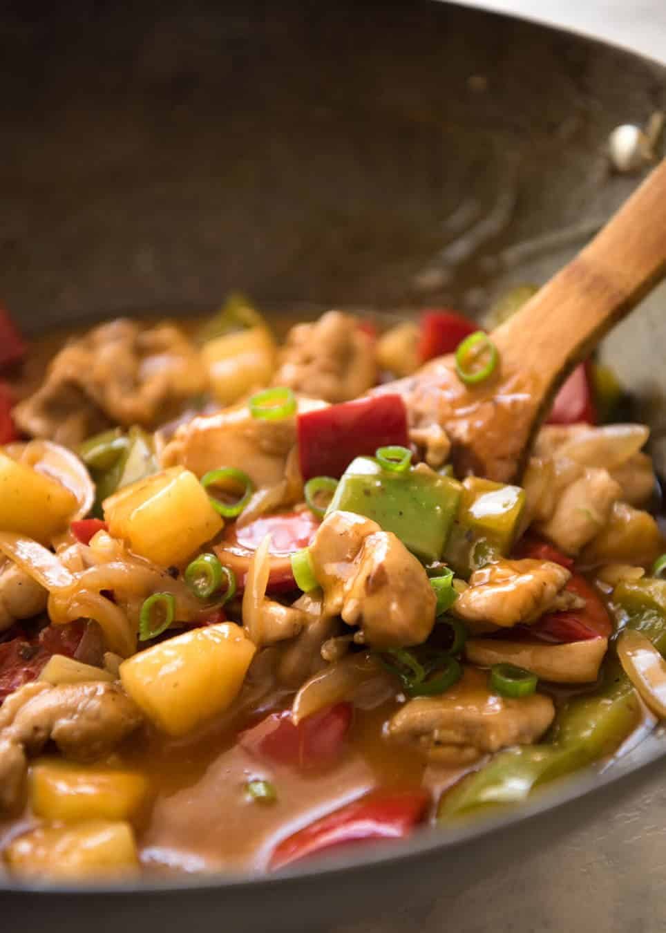 Sweet and Sour Chicken Stir Fry - RecipeTin Eats