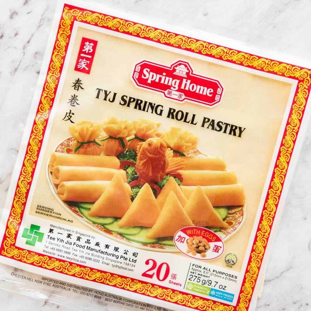 Spring Rolls Packet Spring Rolls! - RecipeTin Eats