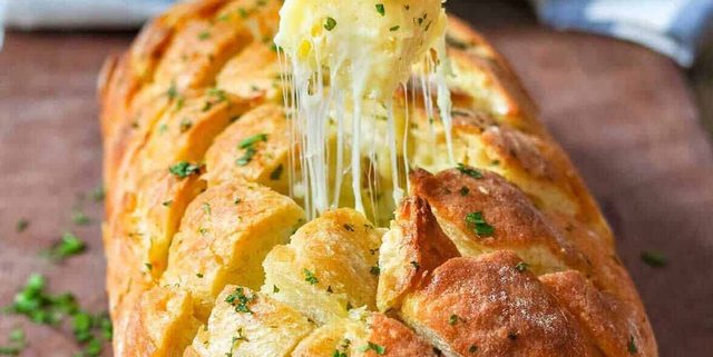 The World Famous Cheese and Garlic Crack Bread