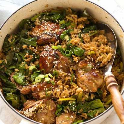 One Pot Chinese Chicken and Rice - RecipeTin Eats