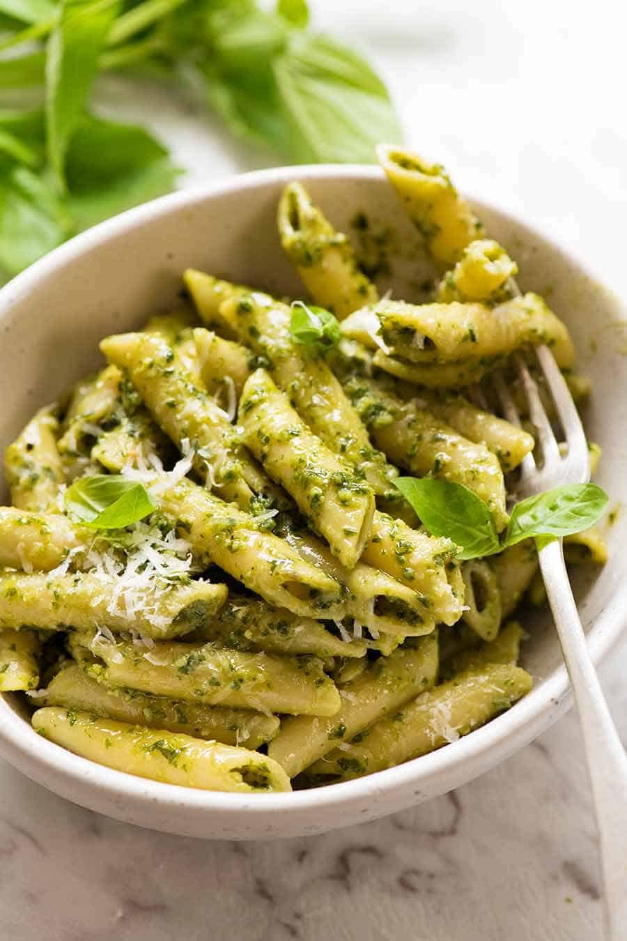 Pesto Pasta With Plenty Of Pesto Sauce RecipeTin Eats Pesto Pasta With Plenty Of Pesto Sauce RecipeTin Eats