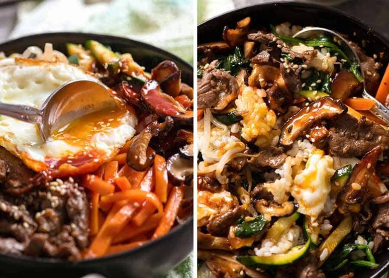 Bibimbap! (Korean Rice Bowl) - RecipeTin Eats