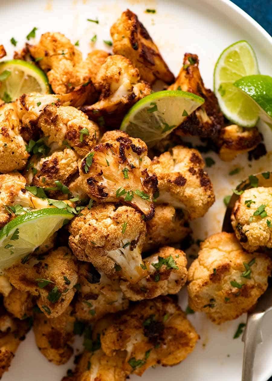 Chipotle Lime Roasted Cauliflower - RecipeTin Eats