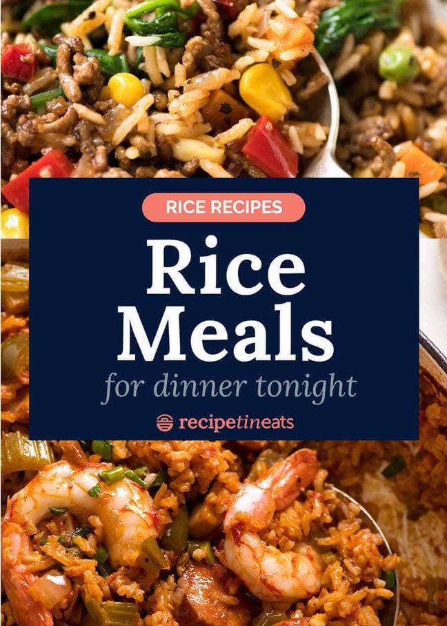 Rice Recipes - Outrageously delicious Rice MEALS for Dinner Tonight ...