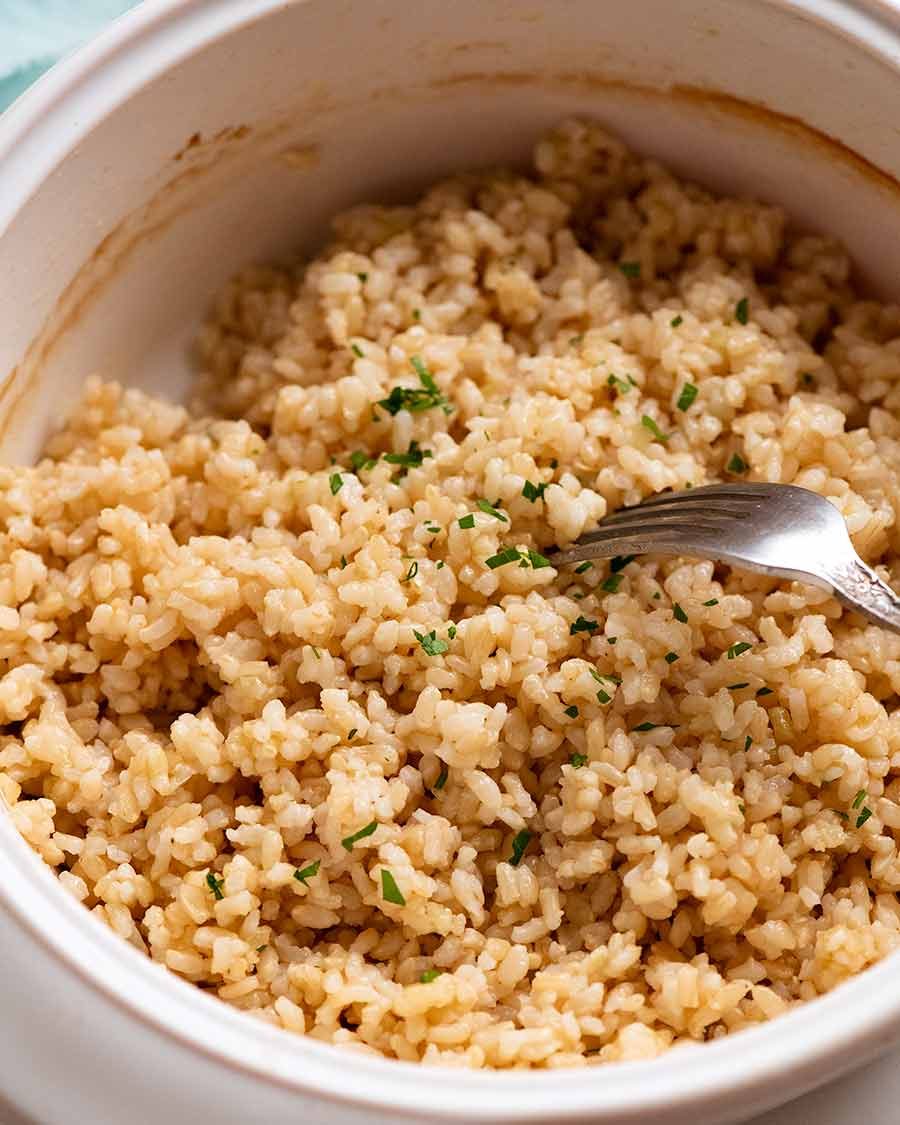 Brown Rice Not Cooke Rd How to Cook Brown Rice - RecipeTin Eats