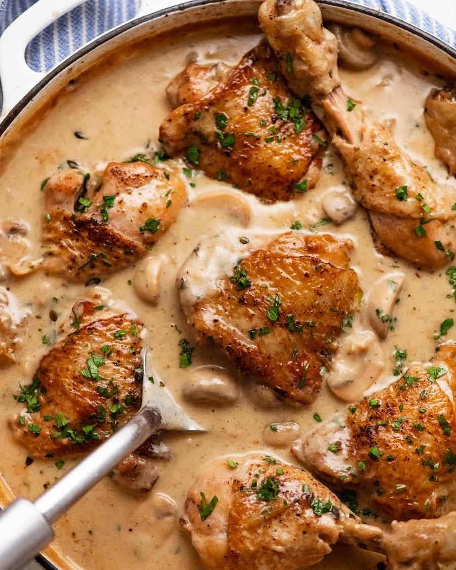 Chicken Fricassée