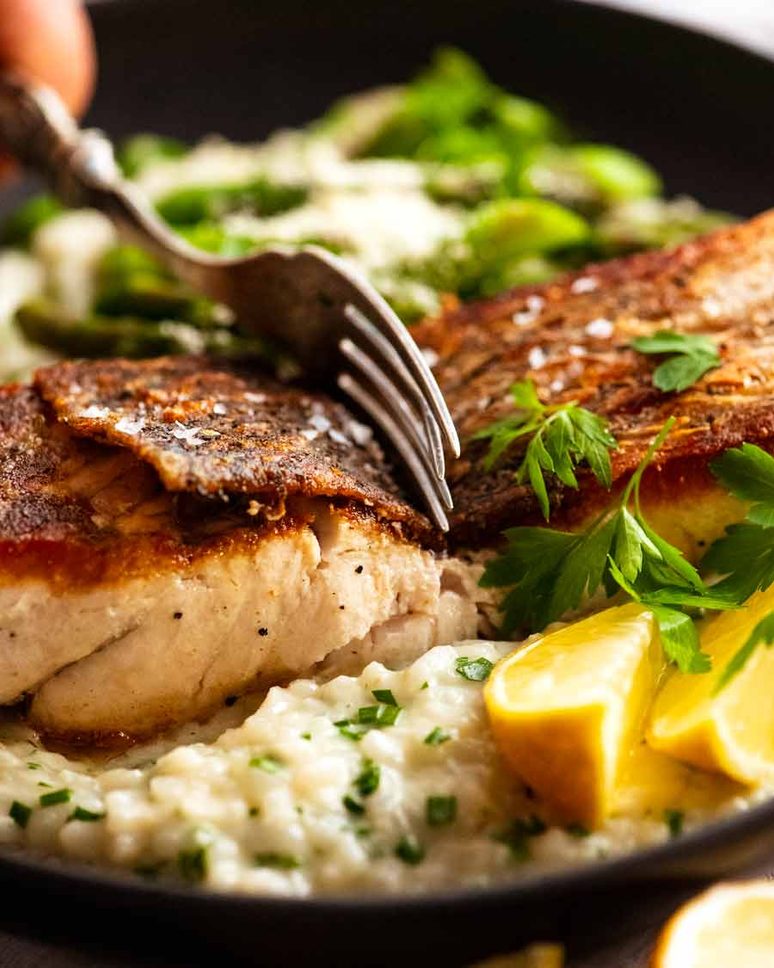 Crispy Skin Fish - RecipeTin Eats