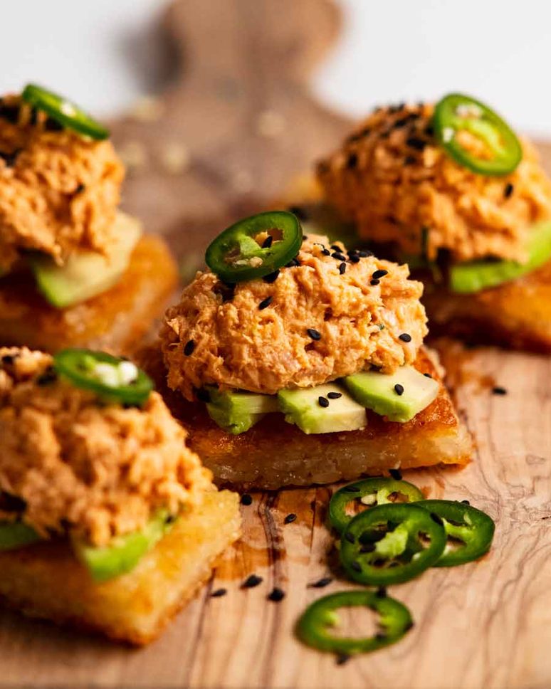 Spicy Tuna Crispy Rice (Nobu) - RecipeTin Eats