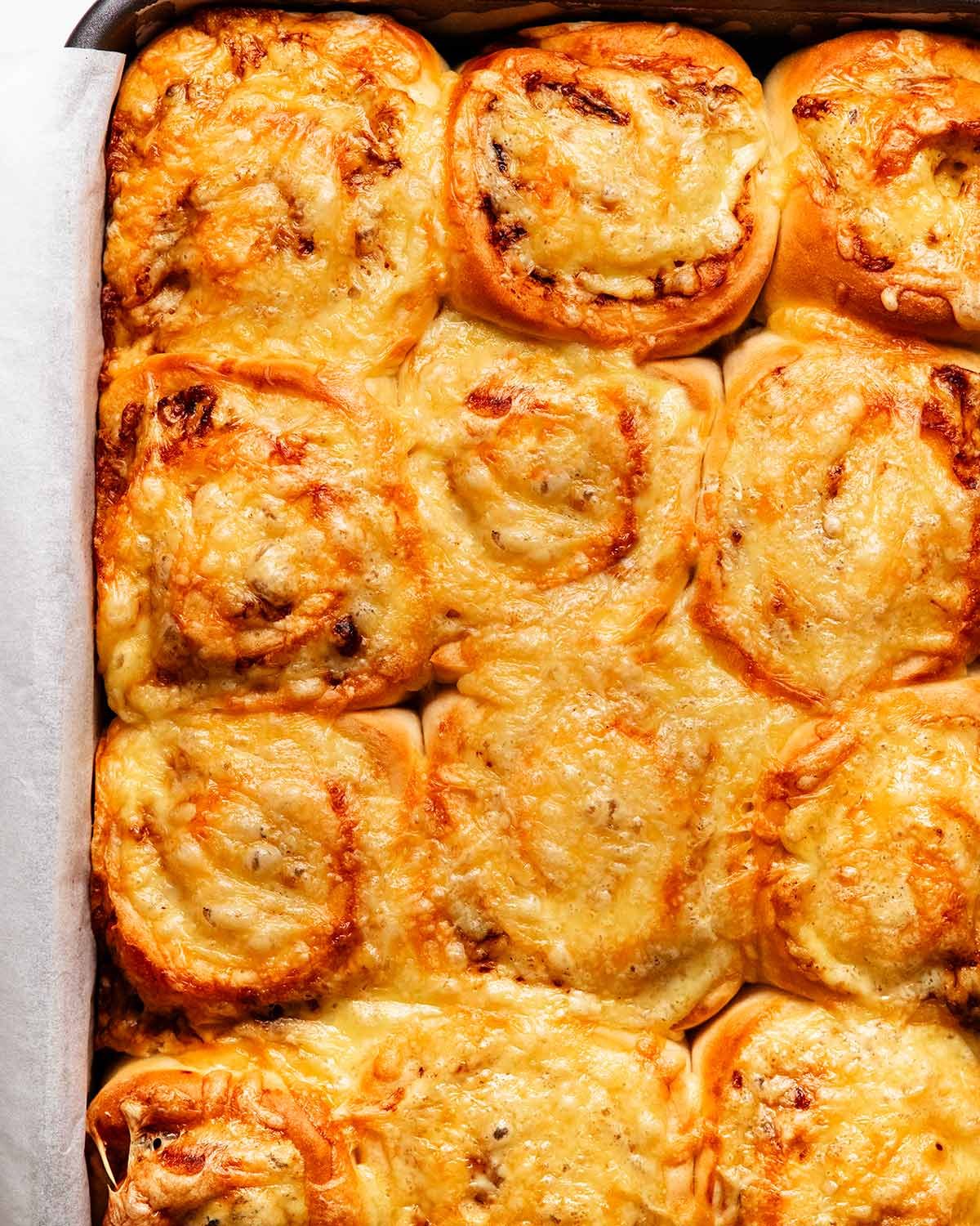 Cheesymite Scrolls - RecipeTin Eats