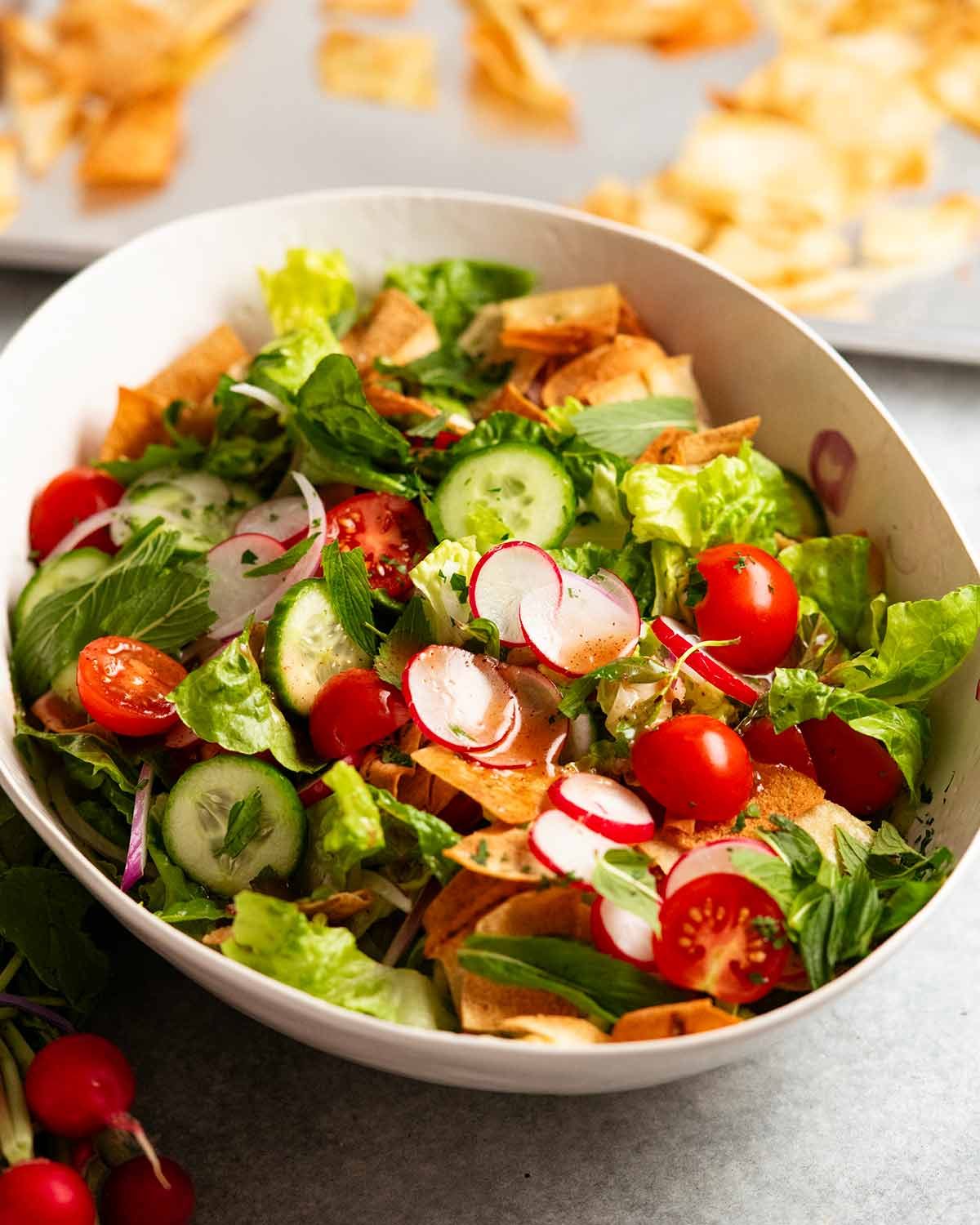 Lebanese Fattoush Salad RecipeTin Eats Lebanese Fattoush Salad RecipeTin Eats