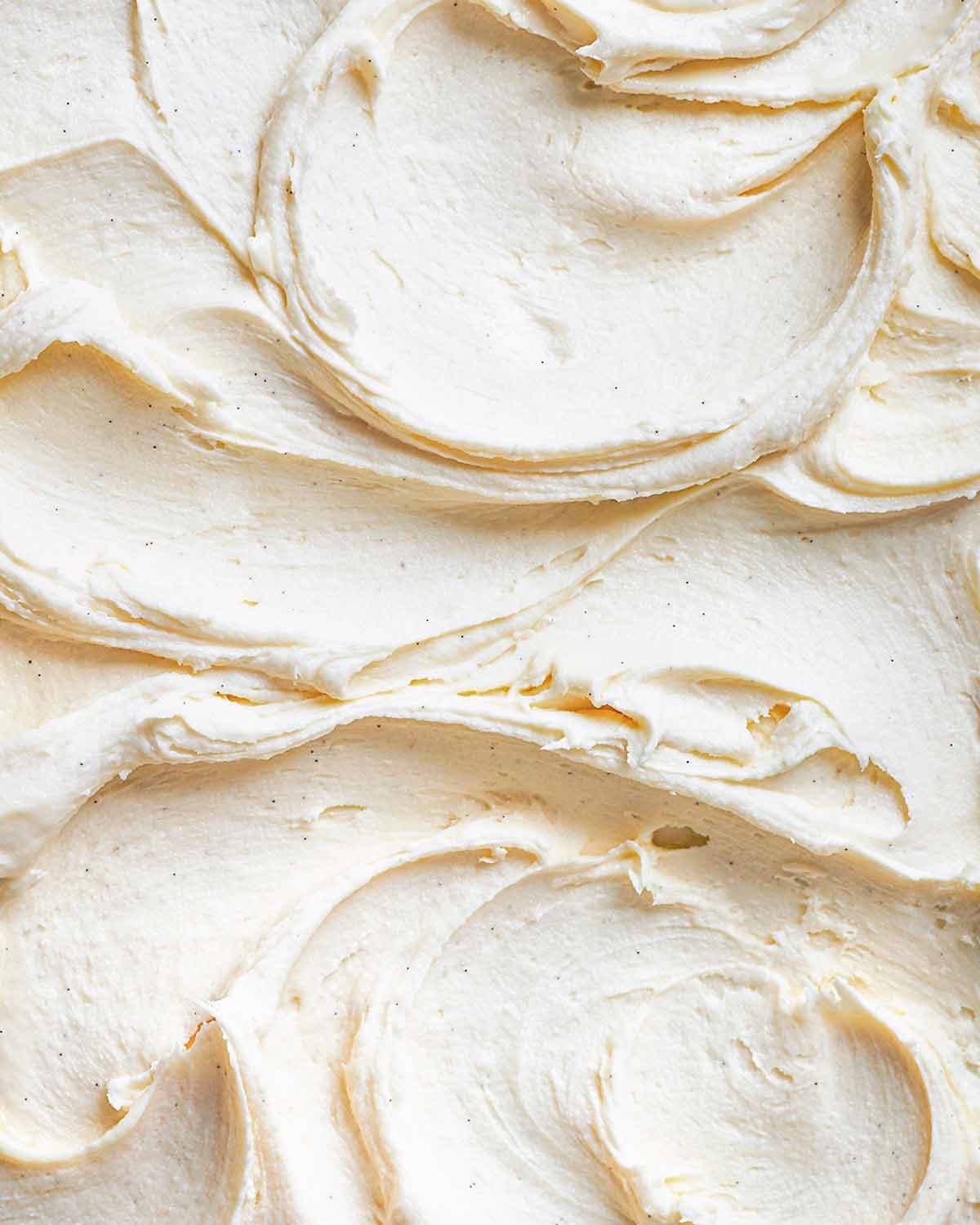 Vanilla buttercream frosting