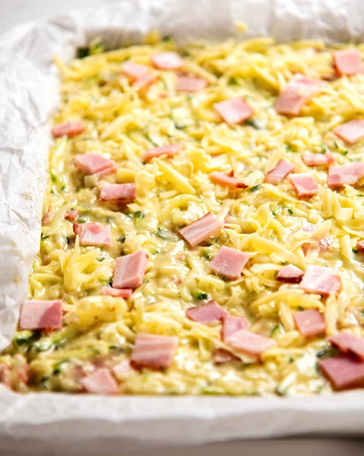 Zucchini Slice (courgette)