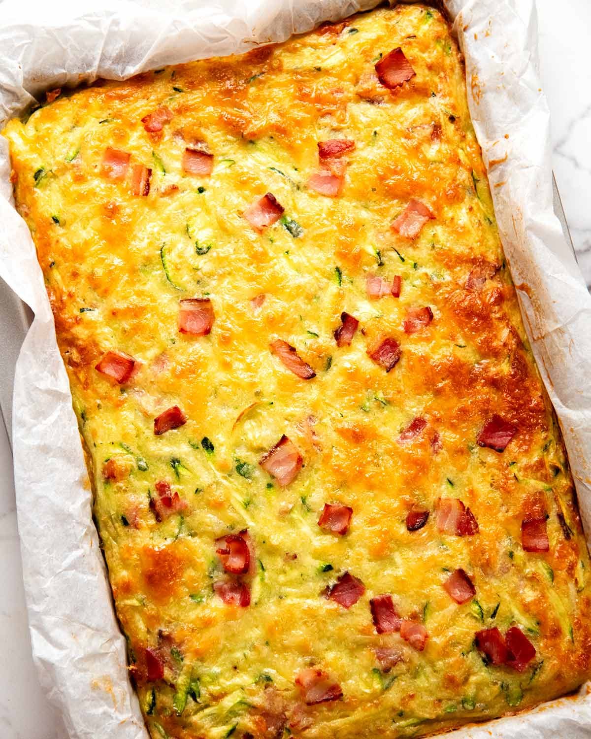 Zucchini Slice (courgette)