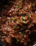 Easy Slow Cooker BBQ Shredded Beef