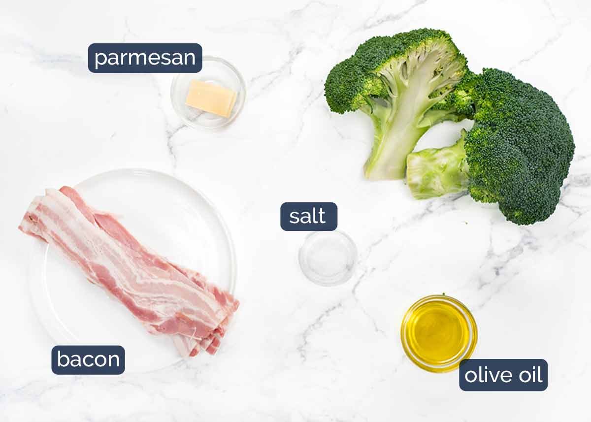 Broccoli Wedge Salad - Ingredients