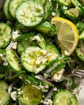Mediterranean Cucumber Salad