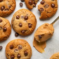 Choc Chip Peanut Butter Cookies