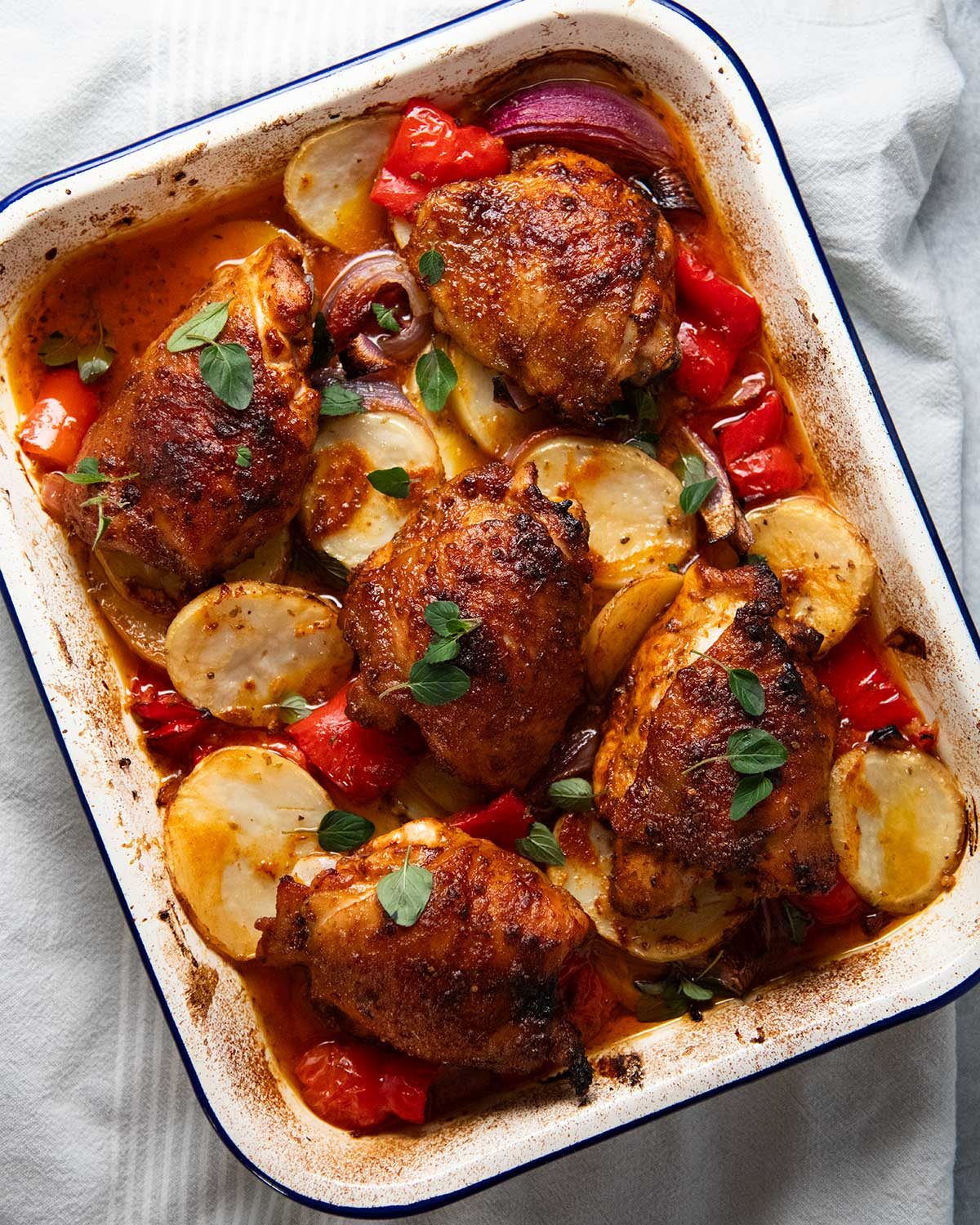 Portuguese Chicken and Potatoes