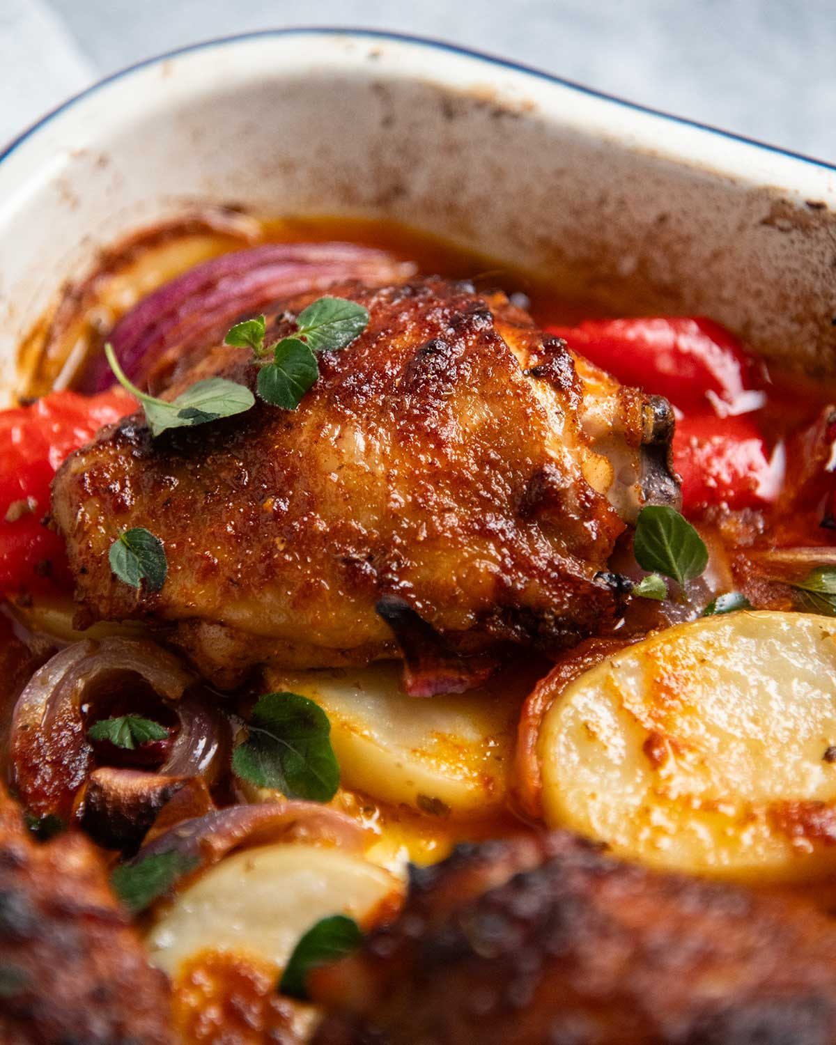 Portuguese Chicken and Potatoes