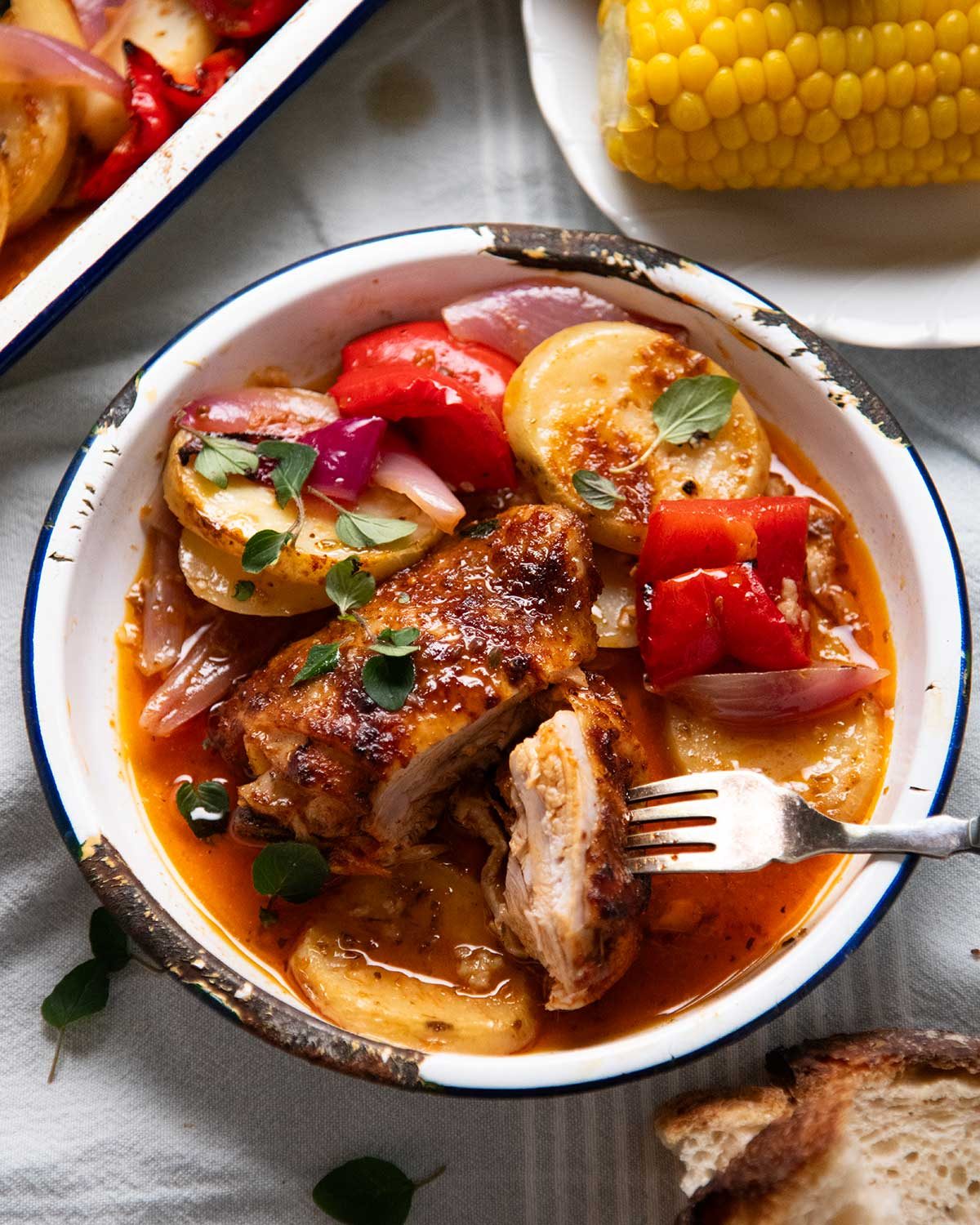 Portuguese Chicken and Potatoes