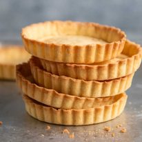 Sweet tartlet shell - pate sucree tart crust