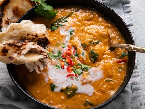 Easy Thai Red Lentil Soup