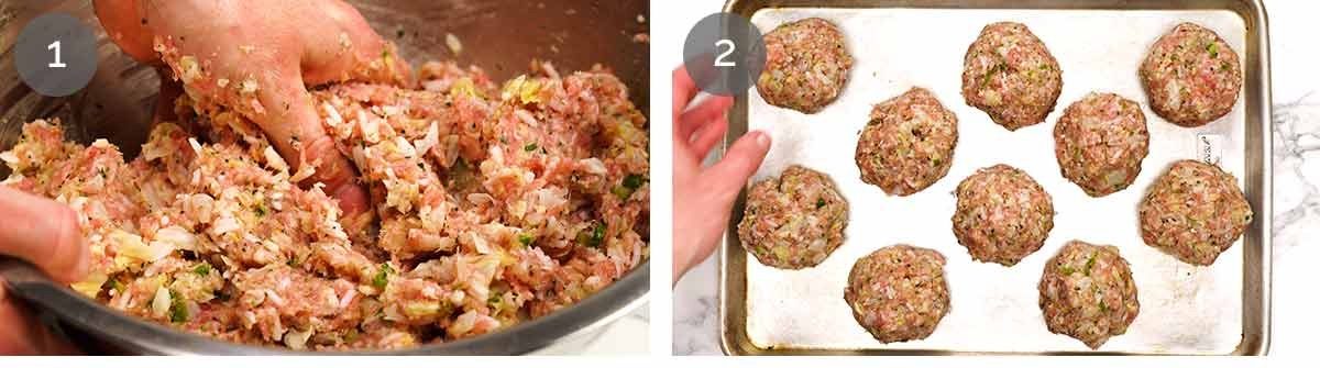 Cabbage Rolls - steps