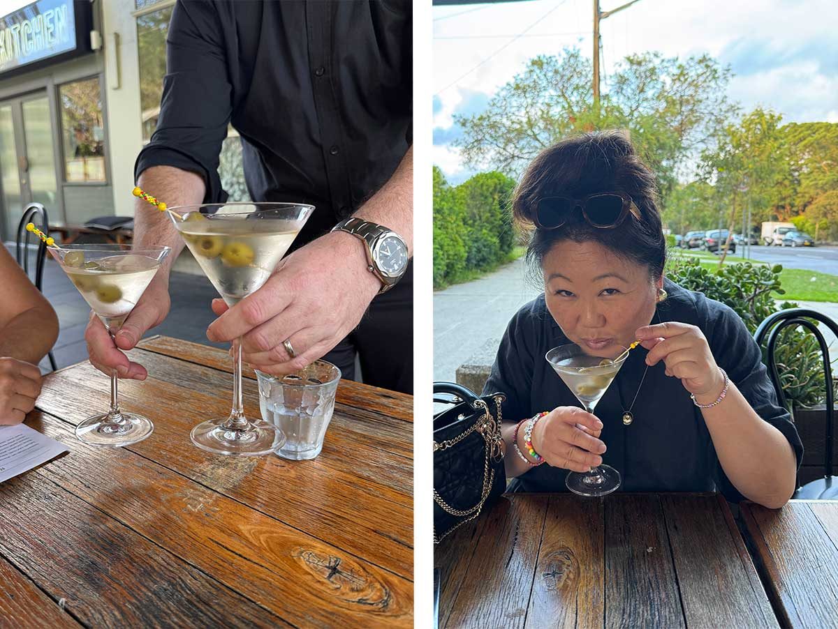 Dirty Martini at Boronia Kitchen
