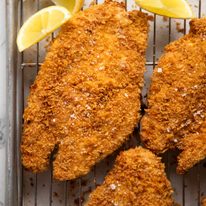 Oven Baked Chicken Schnitzel