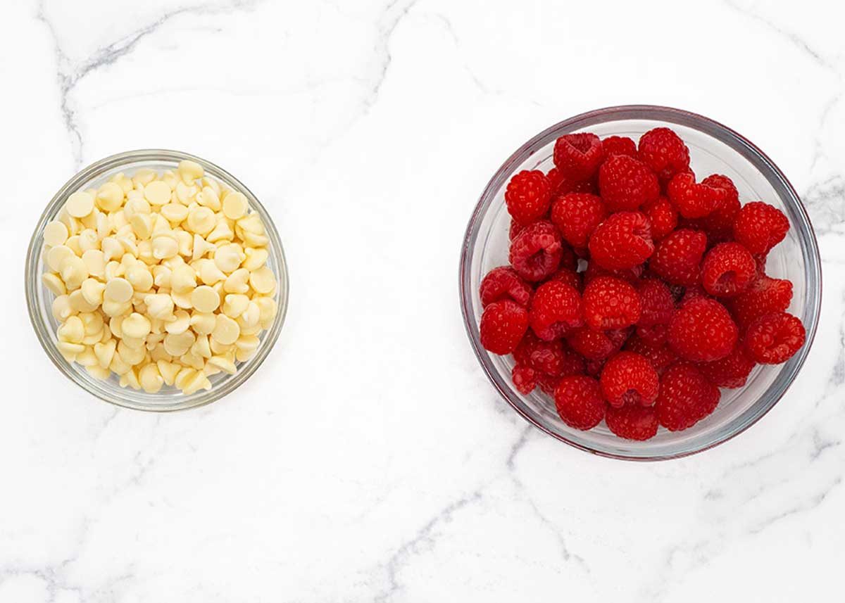 How to make White Chocolate Raspberry Muffins