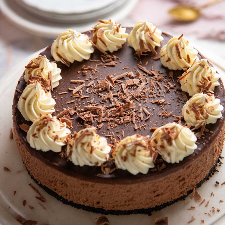 Rich Chocolate Cheesecake