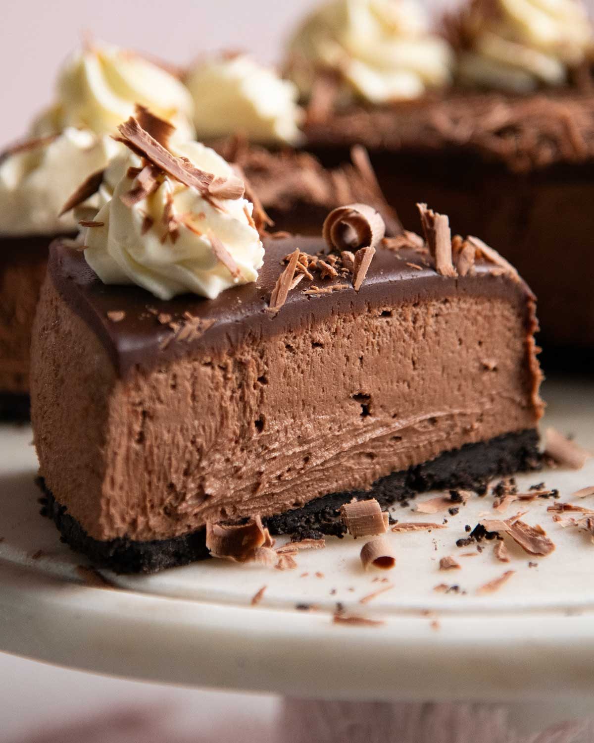 Rich Chocolate Cheesecake