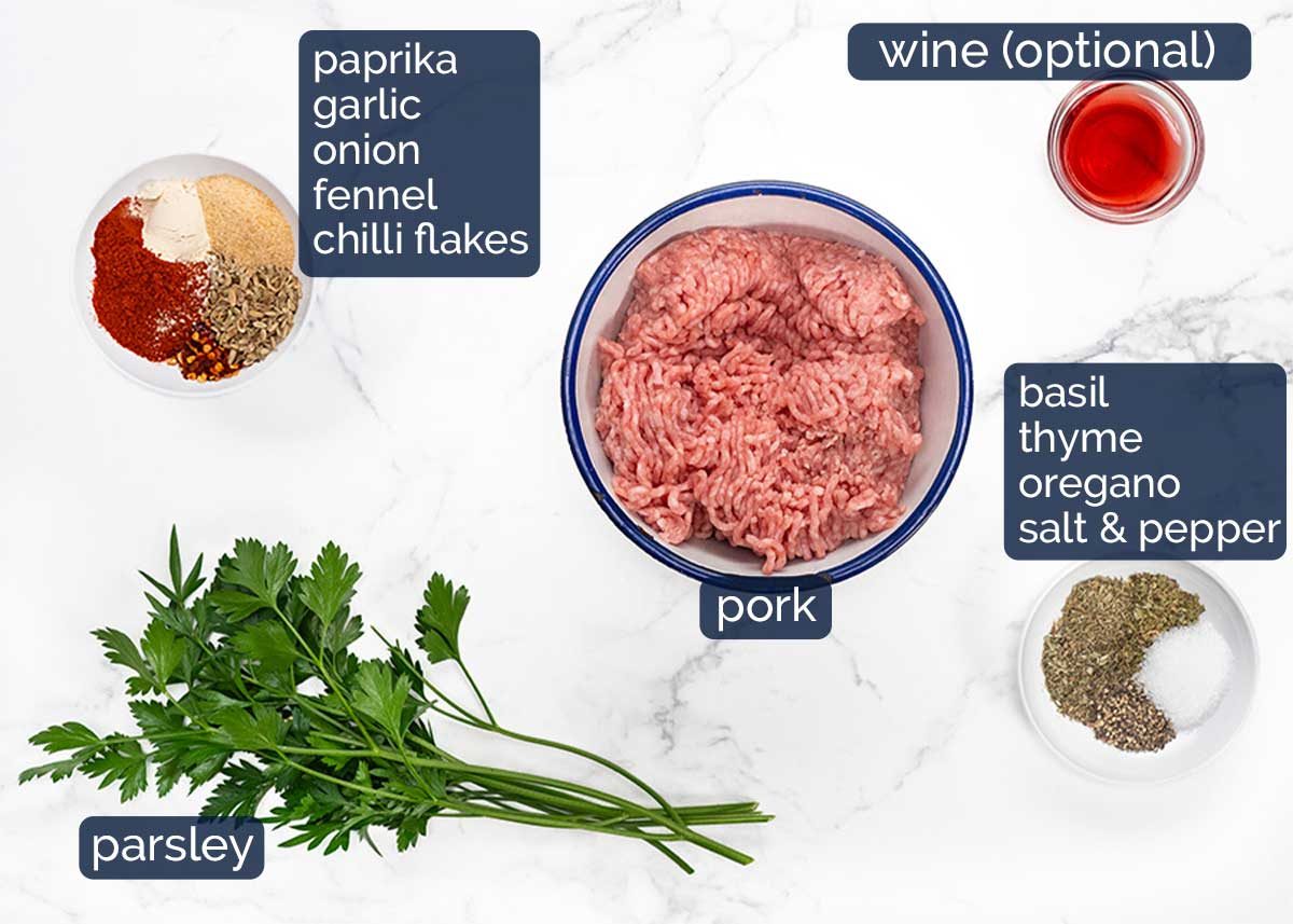 Homemade Italian Sausage Meat