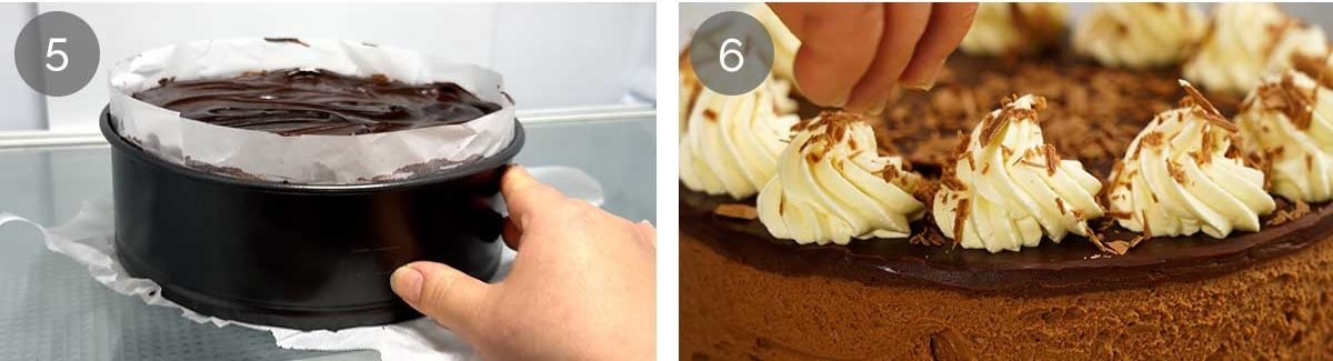How to make Chocolate Cheesecake no bake