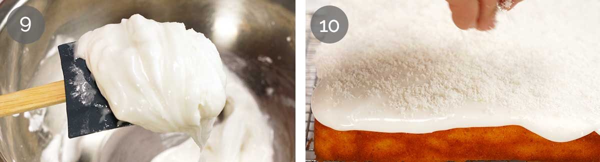 How to make Lemon Coconut Cake Slice