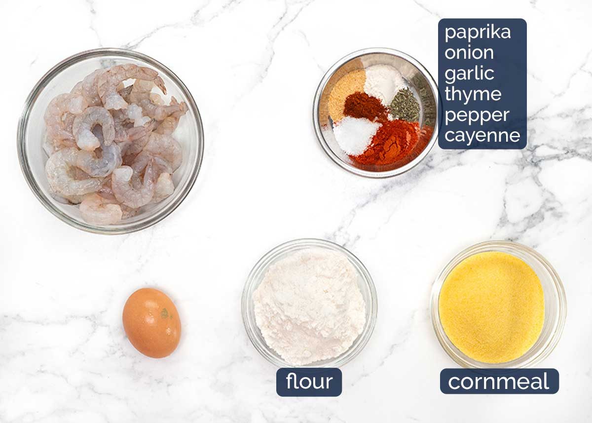 Po Boys ingredients