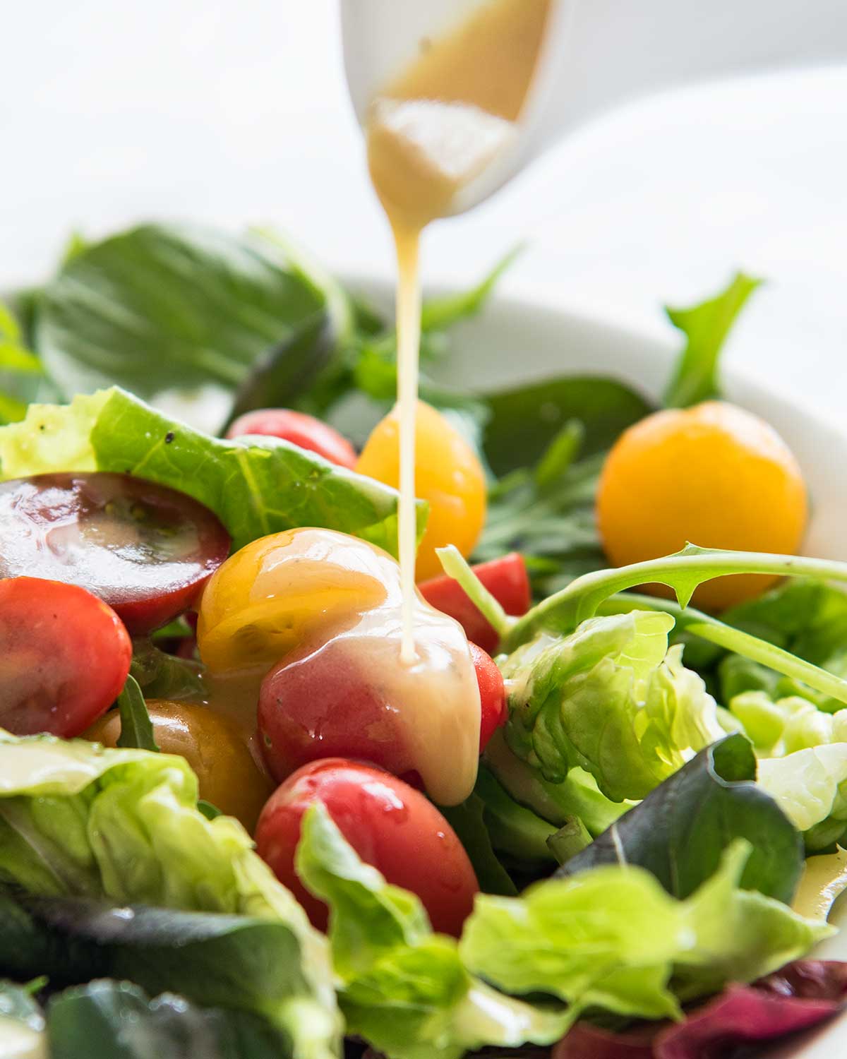 christmas salad with honey mustard dressing venngroup:lotri