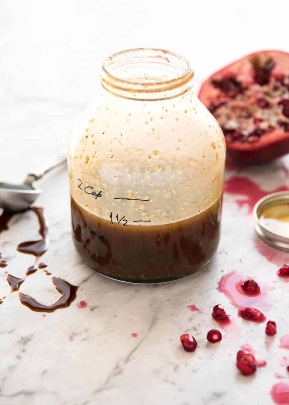 Pomegranate Molasses Dressing - RecipeTin Eats Pomegranate Molasses Dressing - RecipeTin Eats