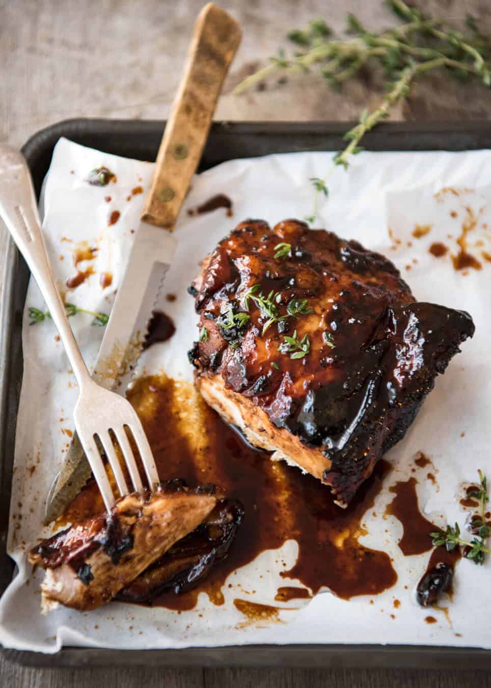 Balsamic Glazed Chicken Breasts