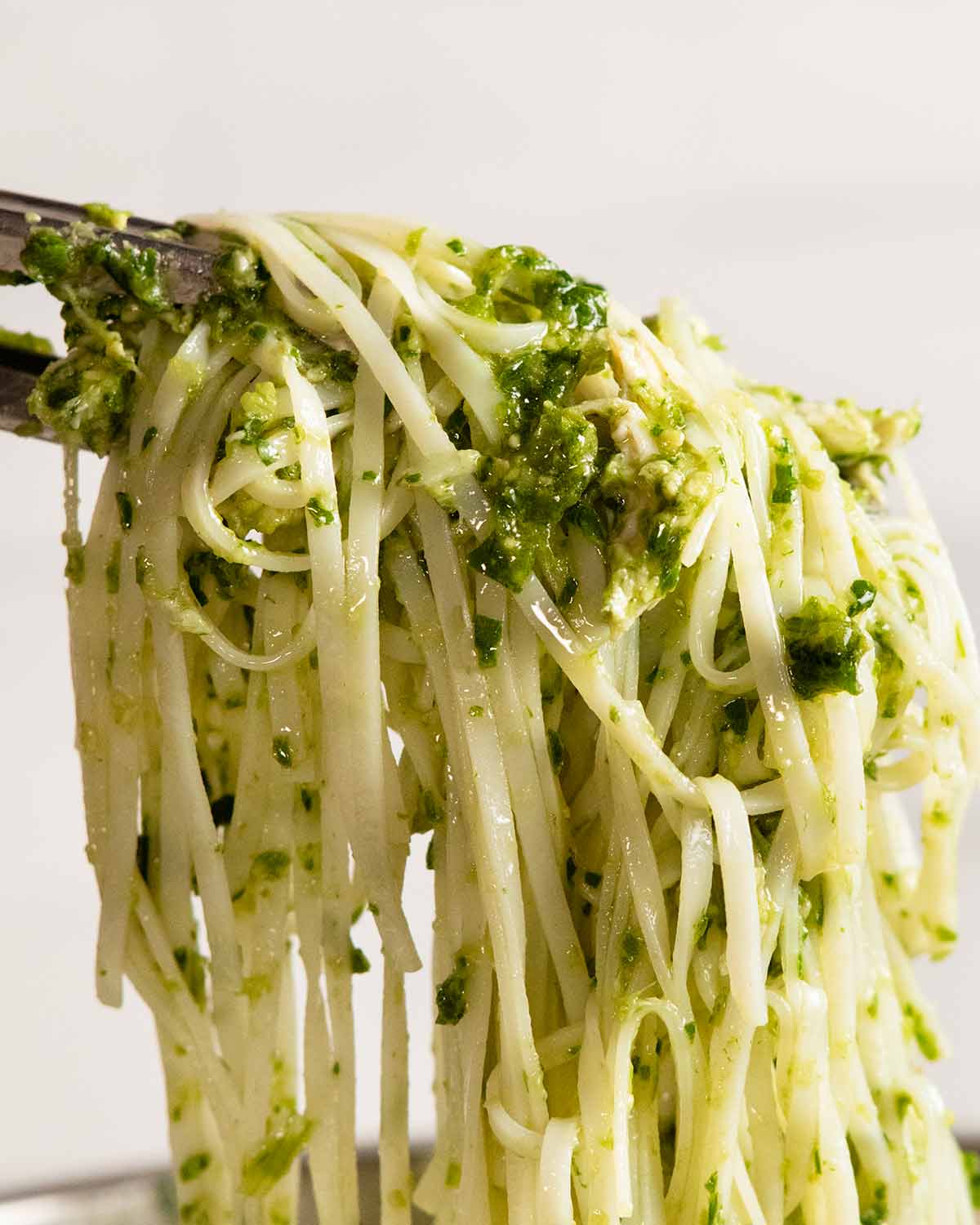 Green Ginger Rice Noodles - RecipeTin Eats