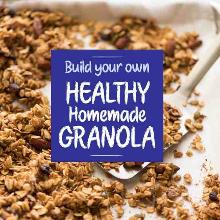 Build Your Own - Healthy Homemade Granola recipetineats.com