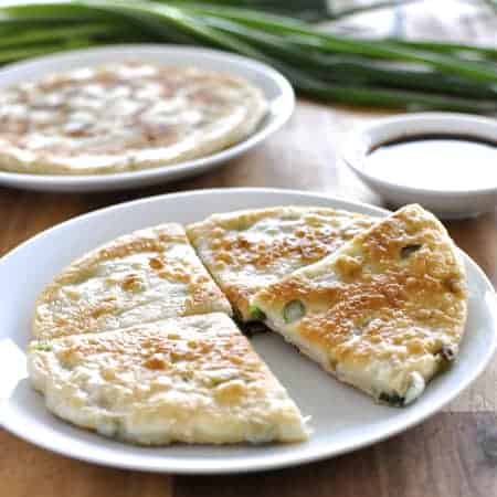 Scallion Shallot Pancakes - my favourite Chinese restaurant treat at home! Super easy, unbelievably good.