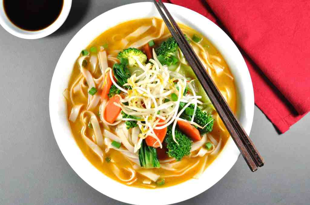 Vegan Chicken Noodle Soup - The Daily Dish