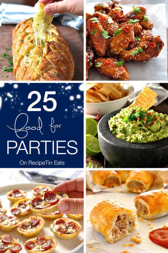 25 Party Food Recipes | RecipeTin Eats