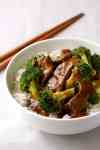 Chinese Beef and Broccoli Stir Fry - a recipe from a Chinese restaurant! Extra saucy, easy to make and you can get all the ingredients from the supermarket. recipetineats.com